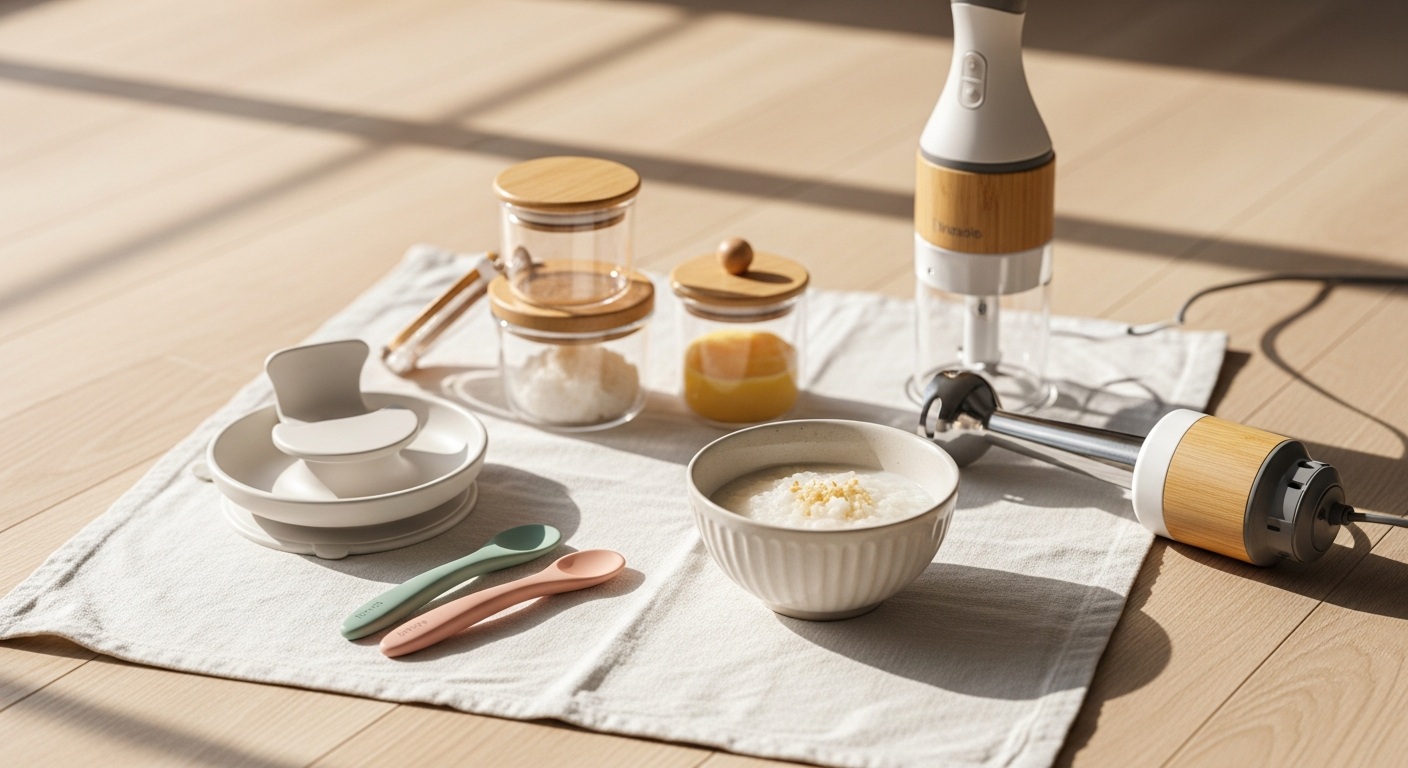 2024年 赤ちゃんの離乳食初期に必要な道具 BEST 5 – 新米ママが必ず知っておくべき必須アイテム