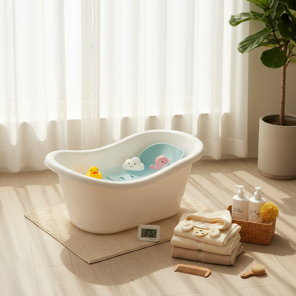 Complete Baby Bath Guide — Safe Bathing Steps from Newborn to 24 Months