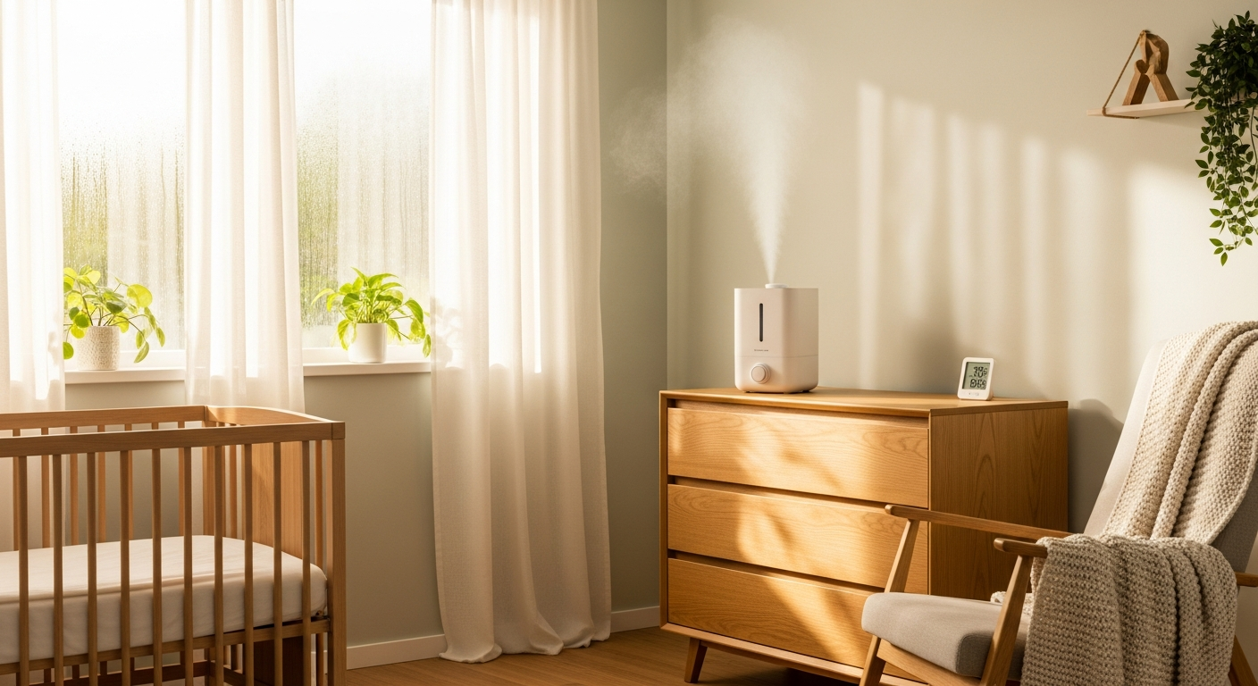 Baby Room Temp 18-22°C: Seasonal Humidity & Humidifier Guide
