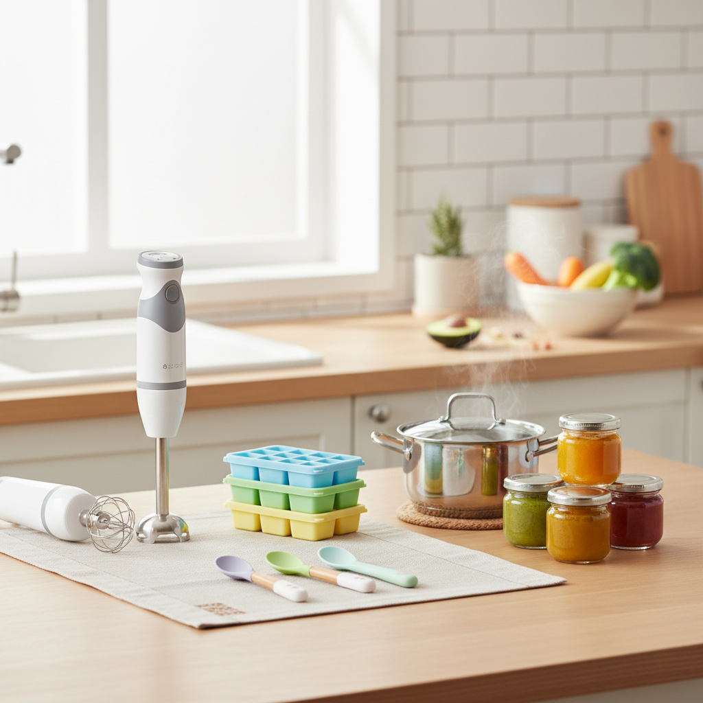 2026년 아기 이유식 만들기 필수 도구 5가지 - 초기부터 후기까지 신생아 엄마 실전 구매 가이드