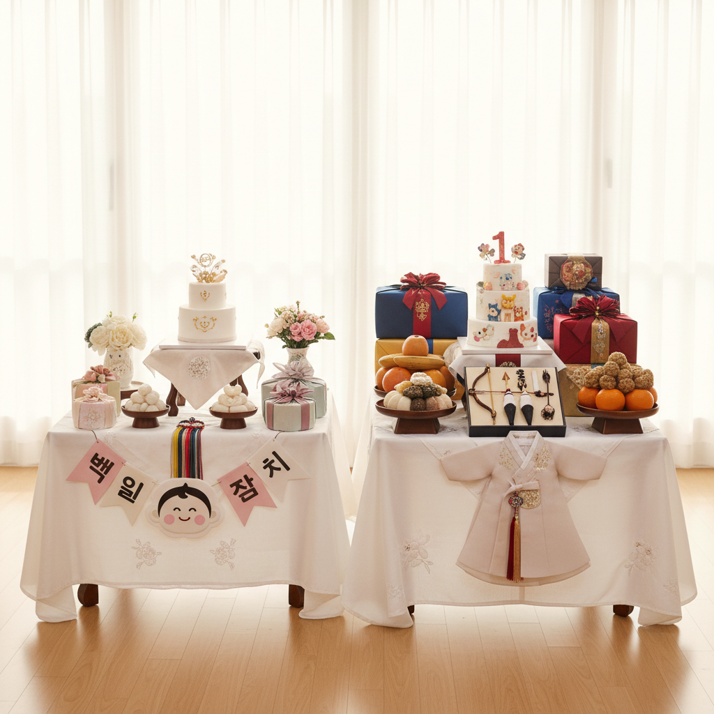 2026 First Birthday vs 100-Day Celebration Complete Guide — Meaning, Costs & Gifts