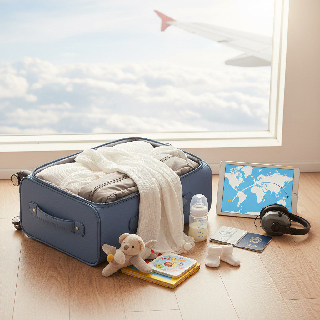 赤ちゃんと飛行機に乗る完全ガイド — 国内・海外のノウハウ