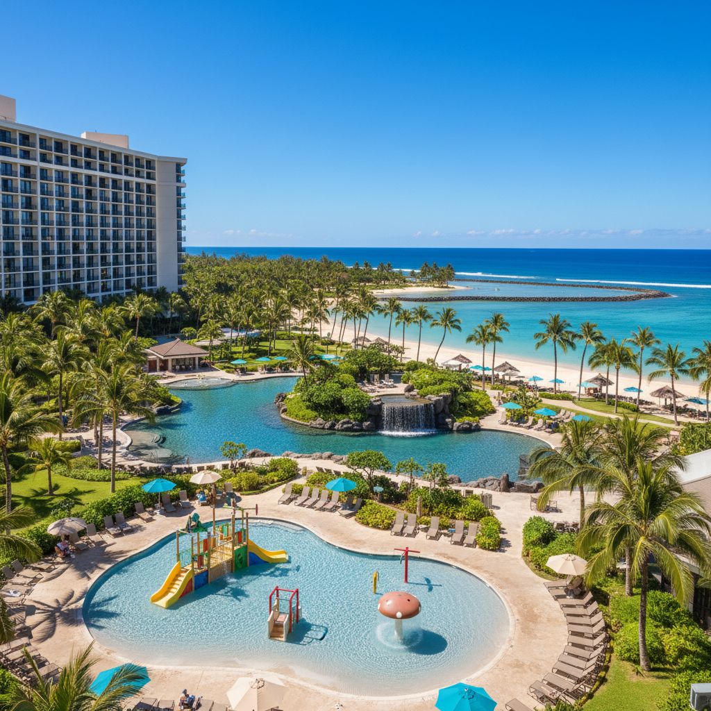 关岛皇冠假日酒店亲子游 – 从机场到天然泳池的完美3日行程