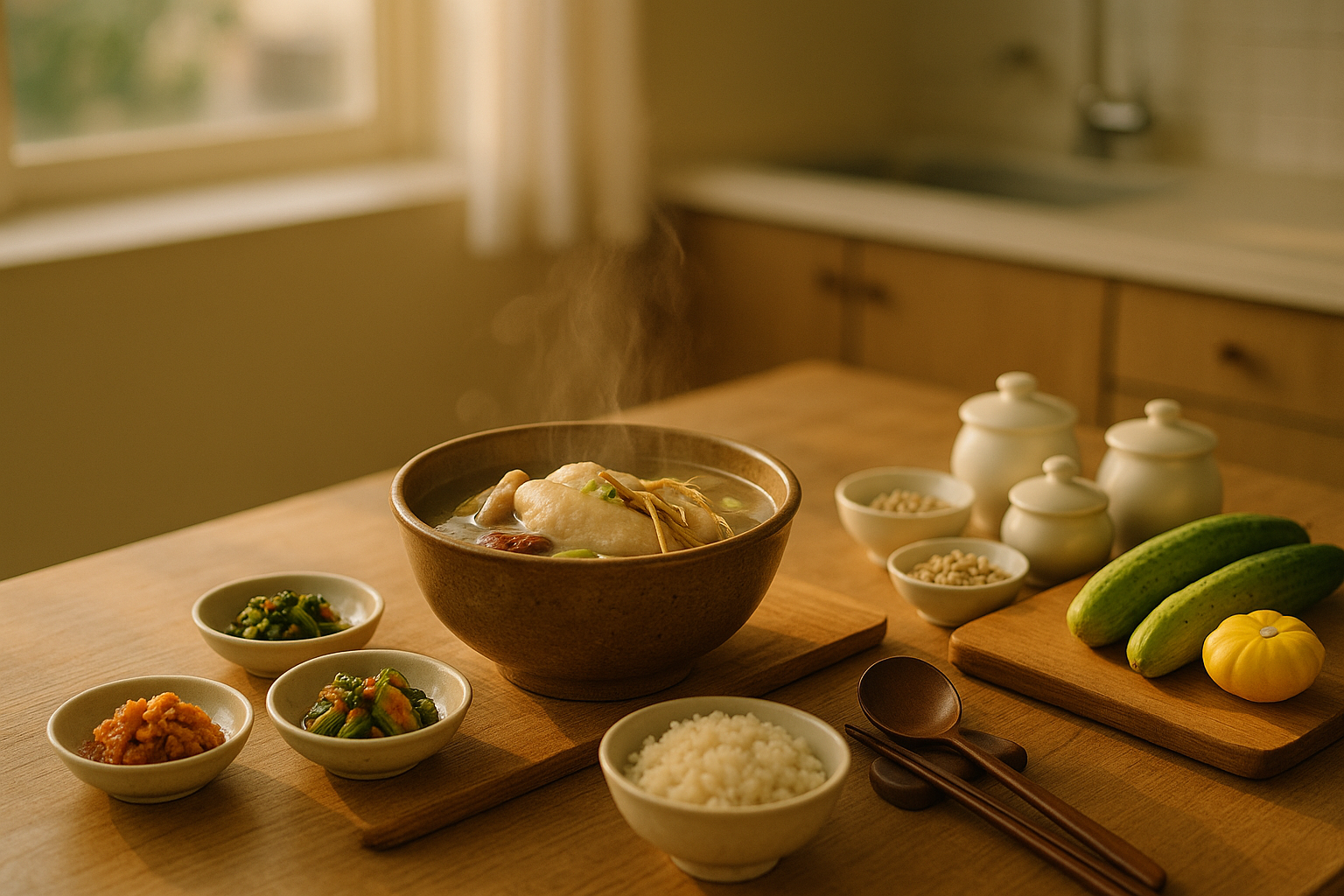 아이 여름 보양식 레시피 8선 — 삼계탕·장어·콩국수 영양사 추천 성장 식단