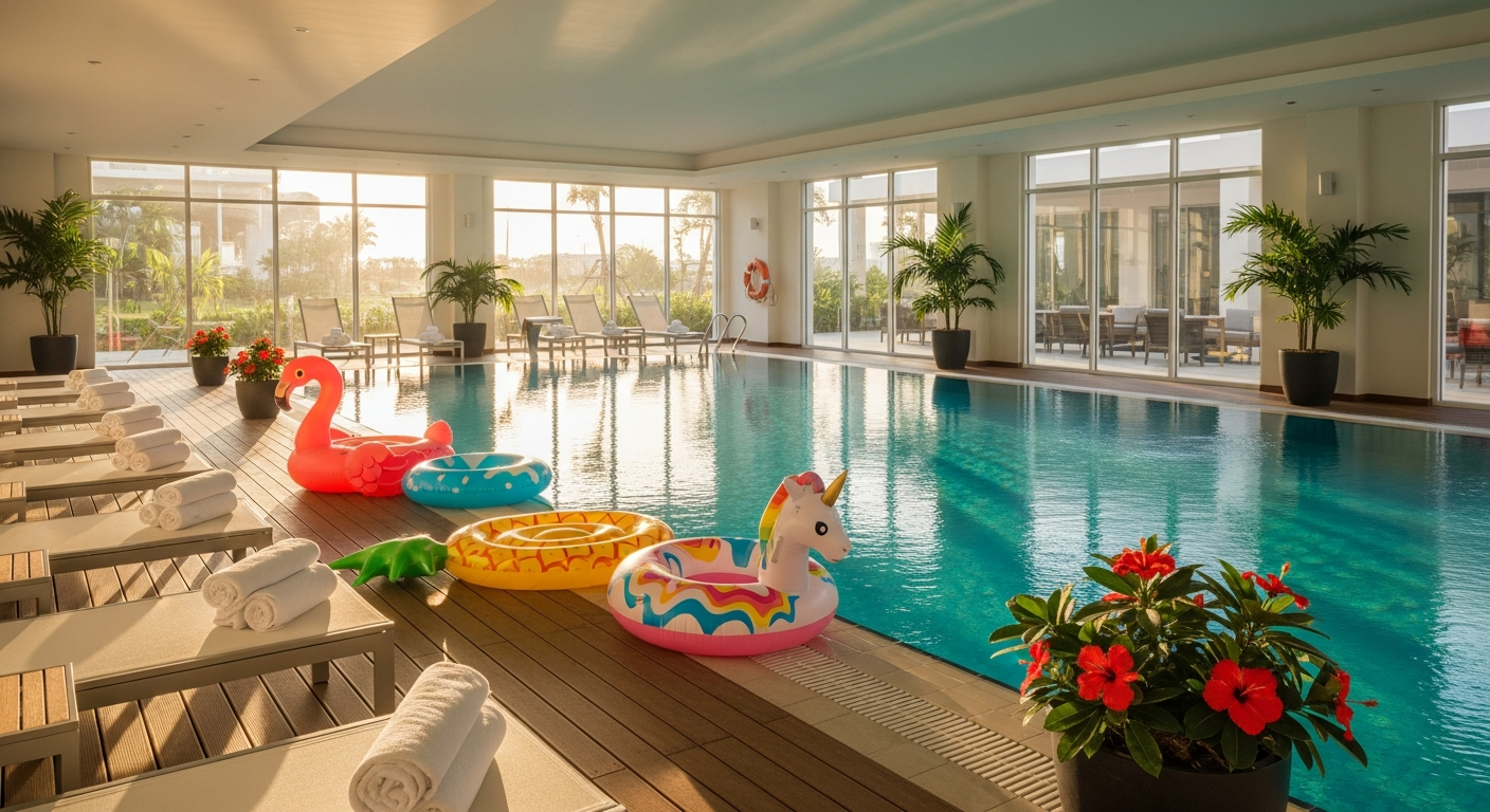 Kensington Resort Seocho Kids Pool Review — 48-Month-Old