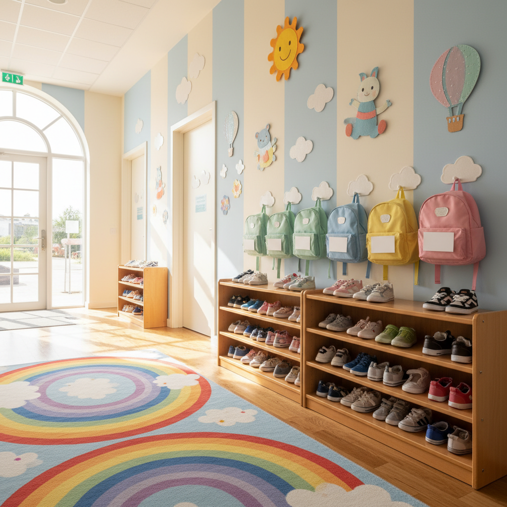 어린이집 입소 - 가방 신발 이름표