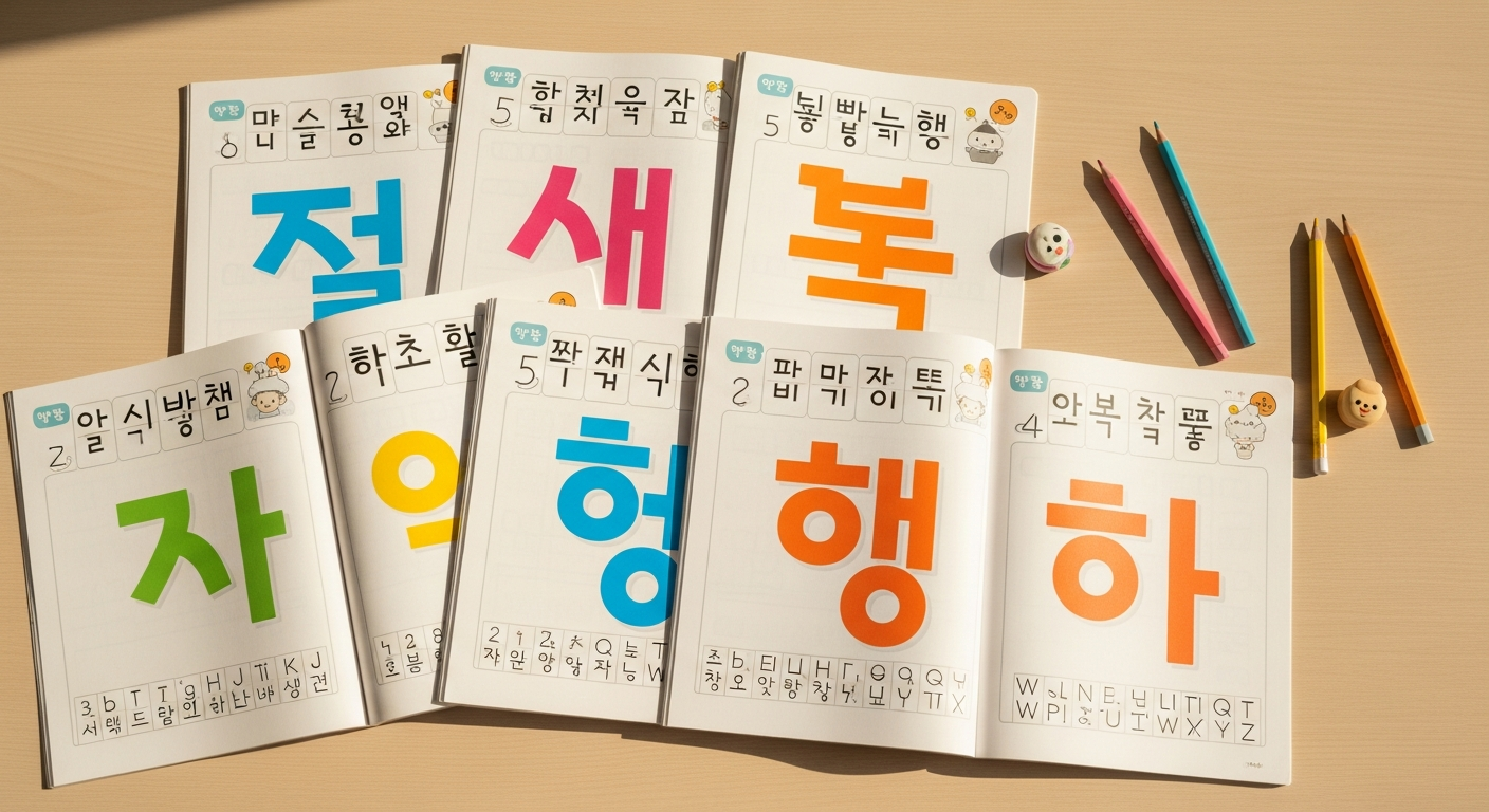 유아 한글 교재 5종 36개월 3개월 써보니 — 자음·모음 떼는 속도 2배 차이 난 1가지