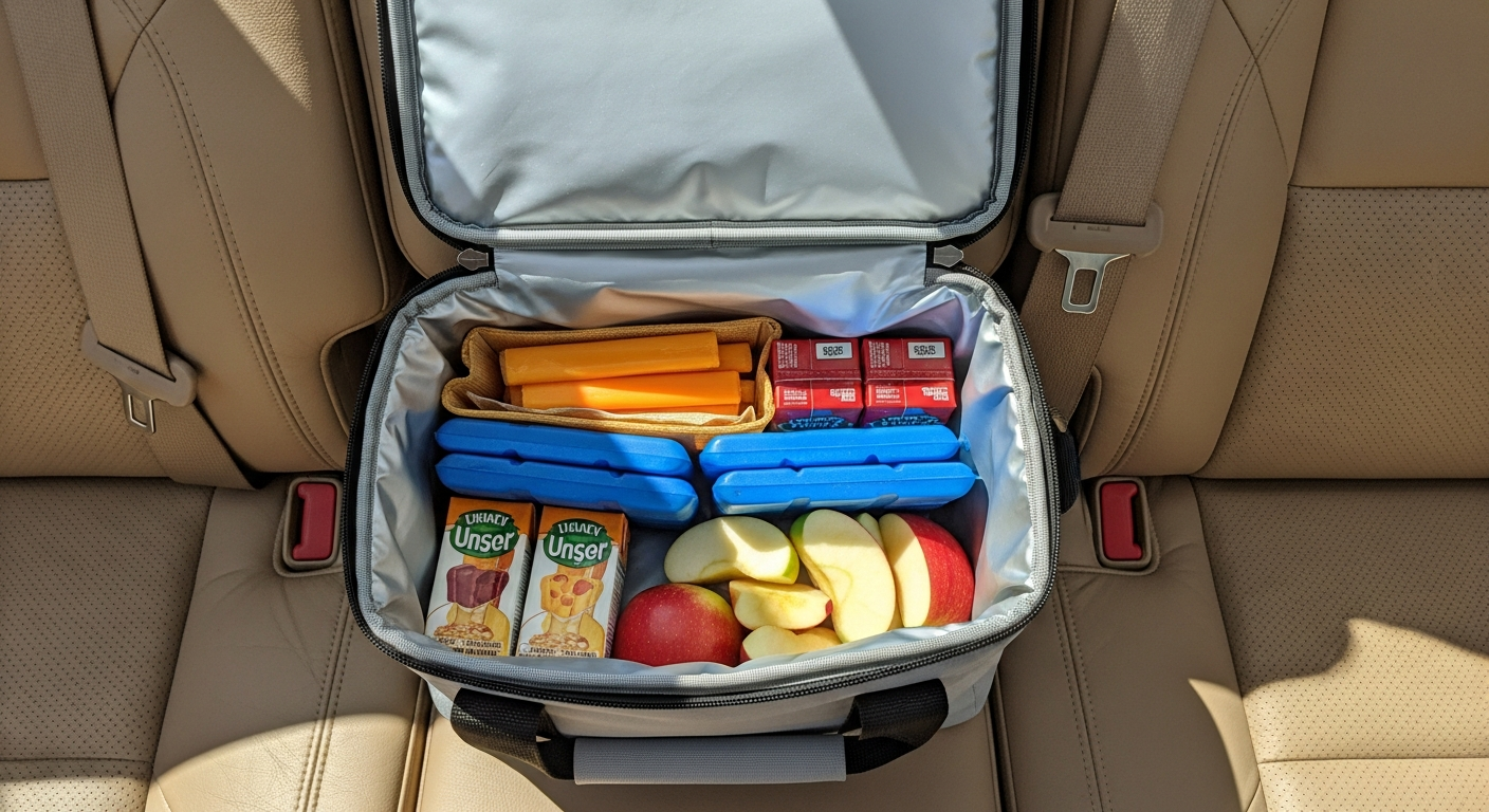 Road Trip Snack Cooler for My 5-Year-Old: What Actually Stays Cold